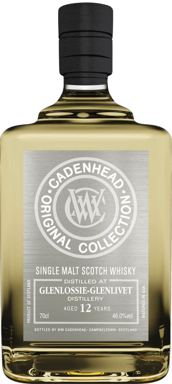 Glenlossie-Glenlivet 12yo 46% ABV 70cl Single Malt Scotch Whisky