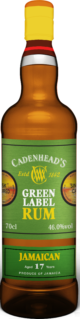 Jamaican Rum 17yo 46.0% ABV (Green Label Rum)