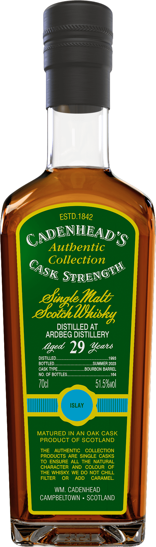 Ardbeg 29yo 51.5% ABV Single Malt Scotch Whisky 70cl