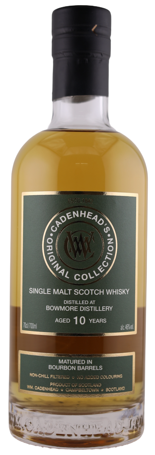 Bowmore 10yo 46% abv 70cl Single Malt Whisky