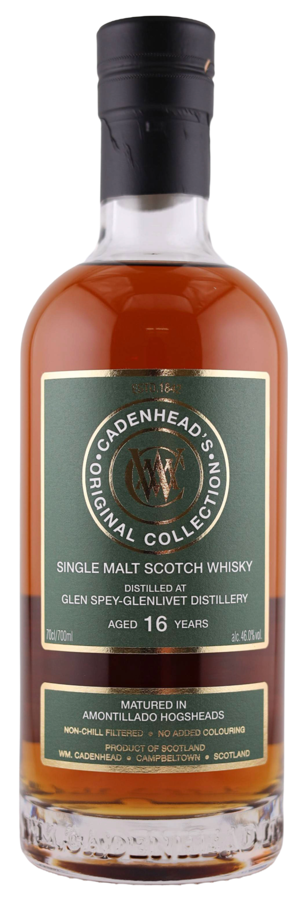 Glen Spey-Glenlivet 16yo 46% abv 70cl Single Malt Whisky