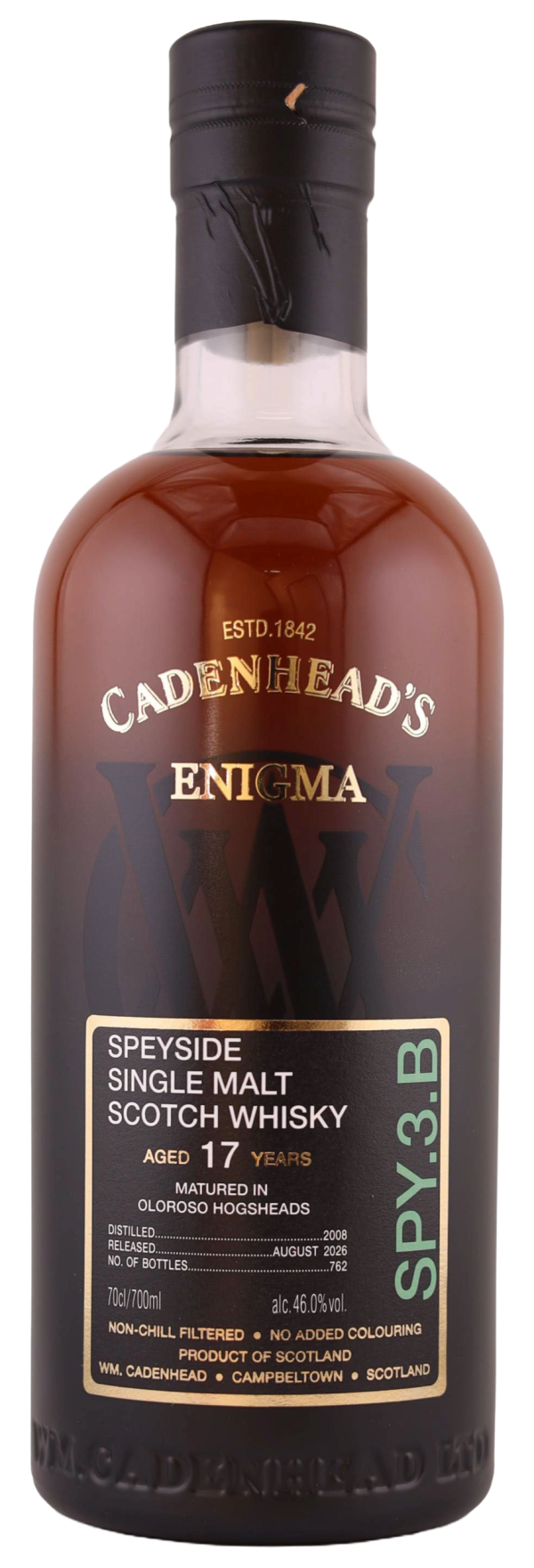 Speyside (SPY.3.B) 17yo 46% abv 70cl Single Malt Whisky