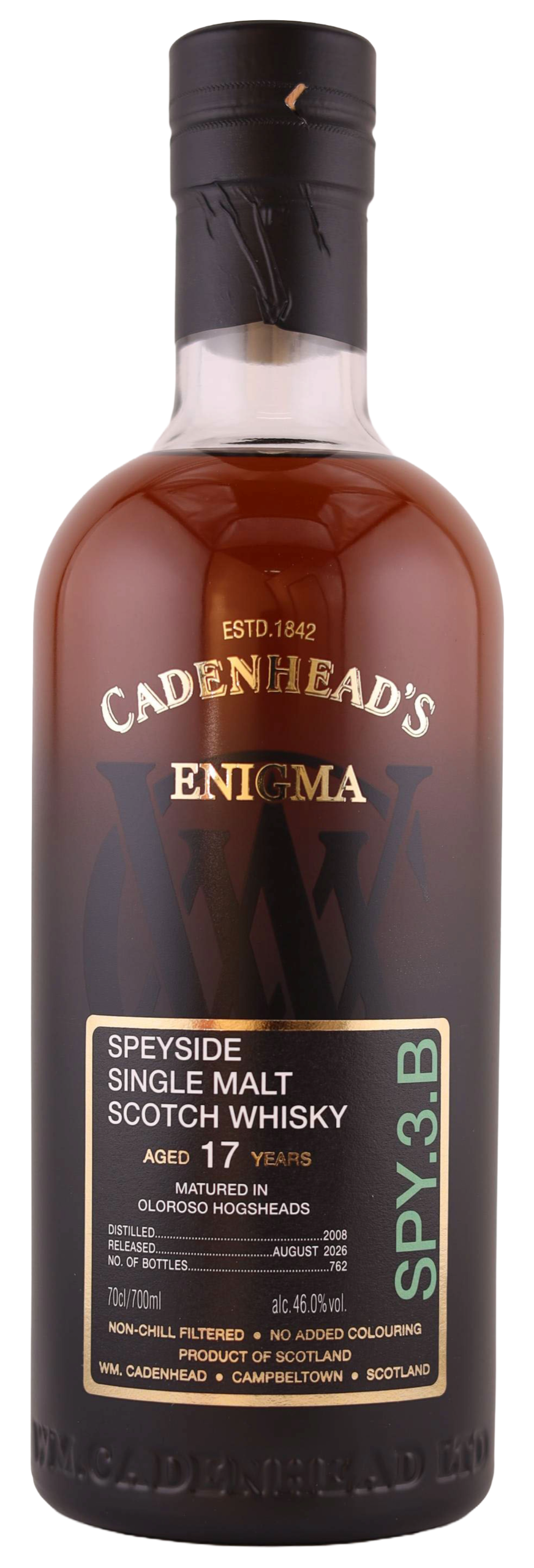 Speyside (SPY.3.B) 17yo 46% abv 70cl Single Malt Whisky