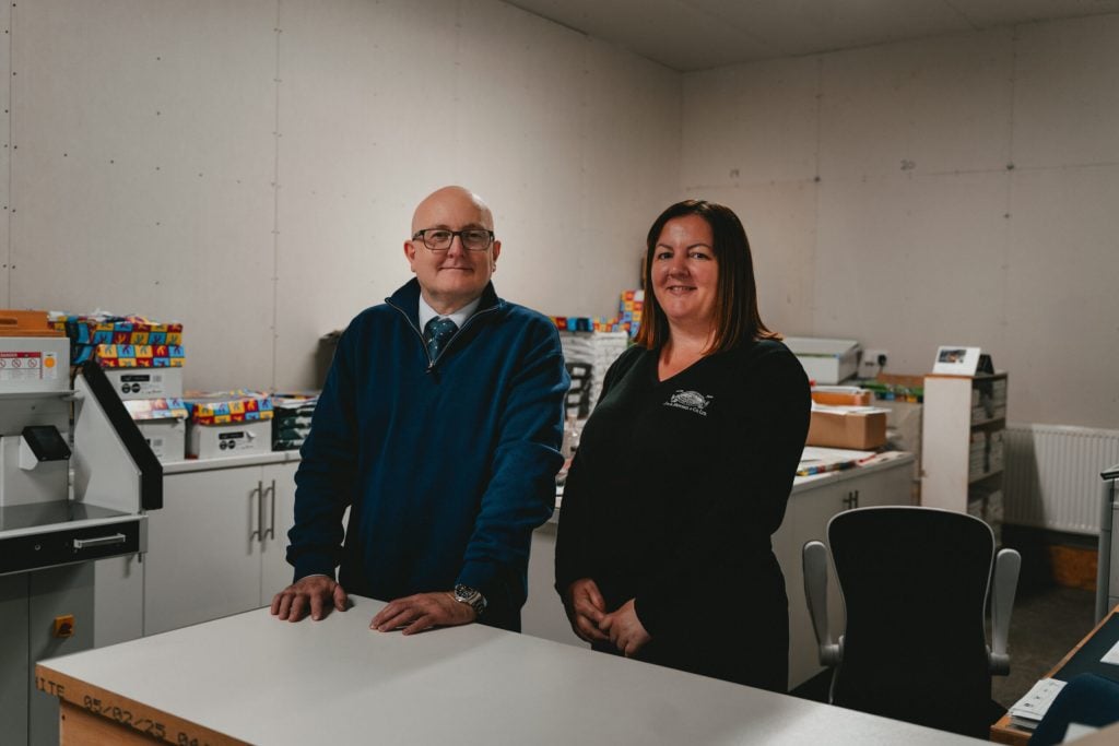 The Cadenhead's packaging and media team